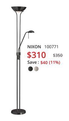 Multi Luminaire Nixon floor lamp offer