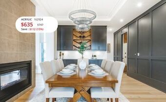 Multi Luminaire Acrylic chandelier offer