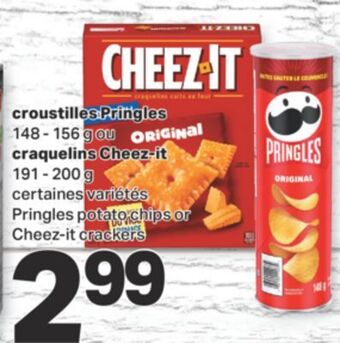 L'Intermarché Croustilles 148 - 156 g ou craquelins 191 - 200 g offer