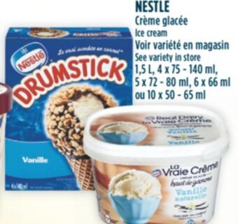 Marché Adonis Nestlé crème glacée offer