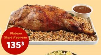 Marché Adonis Plateau gigot d'agneau offer