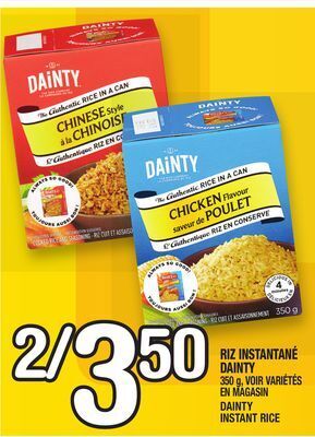 Marche Ami Riz instantané dainty | dainty instant rice offer