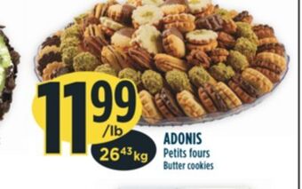 Marché Adonis Adonis petits fours offer