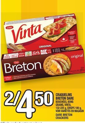 Marche Ami Craquelins breton dare | dare breton crackers offer