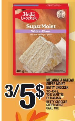 Marche Ami Mélange à gâteau super moist betty crocker | betty crocker super moist cake mix offer