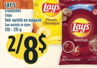 Marché Adonis Lay's croustilles offer
