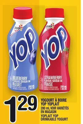 Marche Ami Yogourt à boire yop yoplait offer