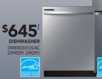 Réno Dépôt Samsung dishwasher offer