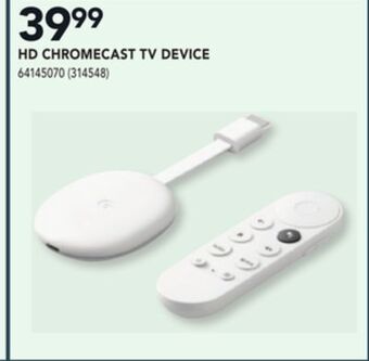 Réno Dépôt Google hd chromecast tv device offer