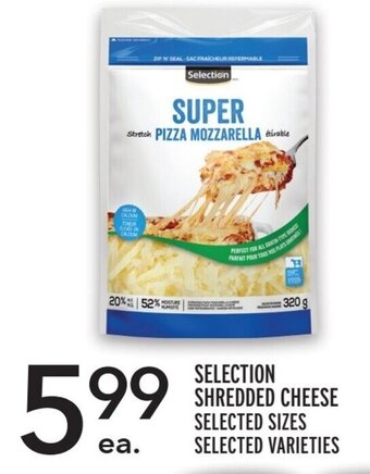 Metro SELECTION SHREDDED CHEESE offer