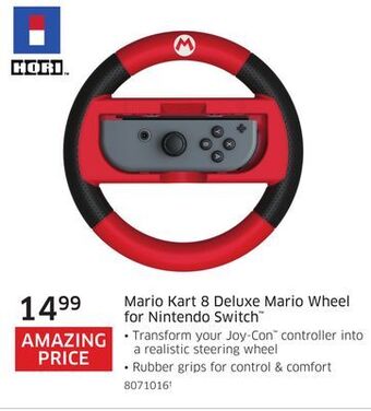 The Source Hori mario kart 8 deluxe mario wheel for nintendo switch offer