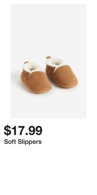 H&M Soft slippers offer