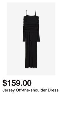 H&M Jersey off-the-shoulder dress offer