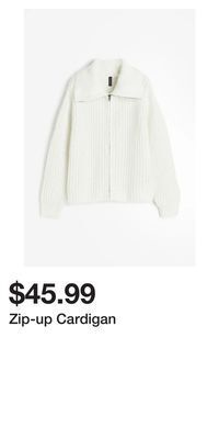 H&M Zip-up cardigan offer