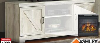 Bad Boy Superstore 63 tv stand in whitewash offer