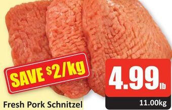 Starsky Fresh pork schnitzel offer
