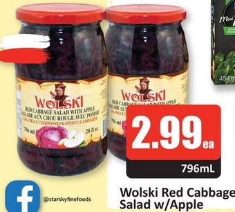 Starsky Wolski red cabbage salad w/apple offer