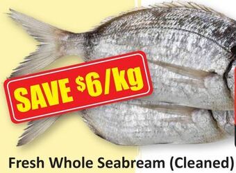 Starsky Fresh whole seabream (cleaned) offer