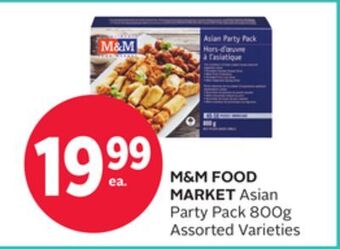 Rexall M&m food market asian party pack offer