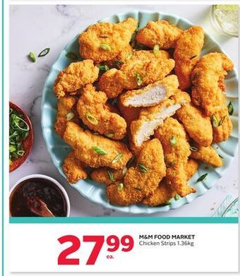 Rexall M&m food market chicken strips 1.36kg offer