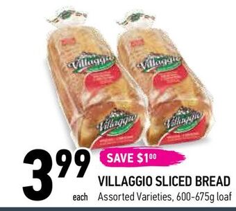 Coppa's Fresh Market Villaggio sliced bread offer