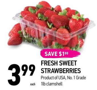 Coppa's Fresh Market Fresh sweet strawberries offer