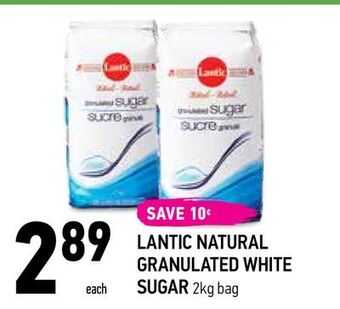 Coppa's Fresh Market Lantic natural granulated white sugar offer