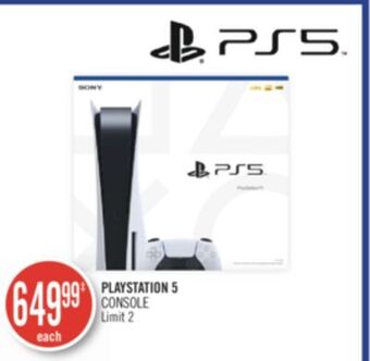 Shoppers Drug Mart Sony playstation 5 console offer