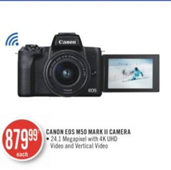 Shoppers Drug Mart Canon eos m50 mark ii camera offer