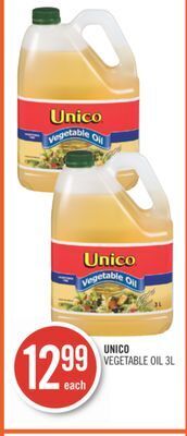 Shoppers Drug Mart Unico vegetable oil offer