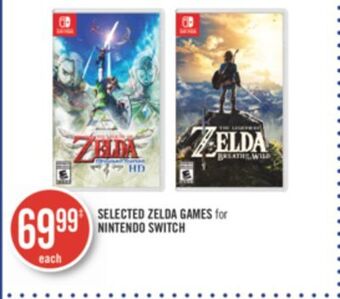 Shoppers Drug Mart Selected zelda games for nintendo switch offer