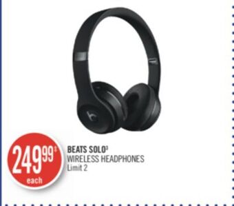 Shoppers Drug Mart Beats solo3 wireless headphones offer