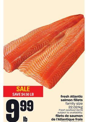 Independent City Market Filets de saumon de l'atlantique frais offer