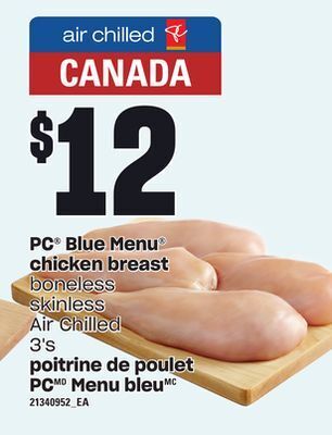 Independent City Market Poitrine de poulet pc menu bleu, 3's offer