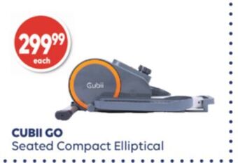 Shoppers Drug Mart Cubii go seated compact elliptical offer