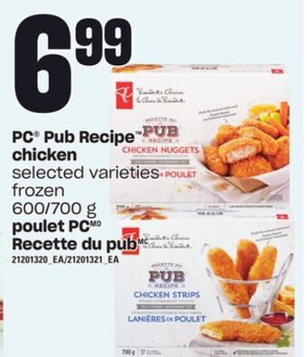 Independent City Market Poulet pc recette du pub, 600/700 g offer