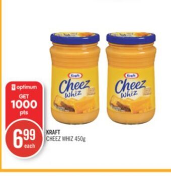 Shoppers Drug Mart Kraft cheez whiz offer