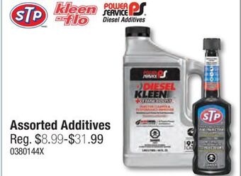 Assorted additives