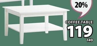 JYSK Nordby coffee table offer