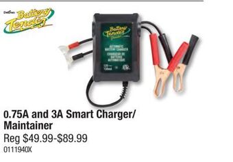 PartSource 0. 75a and 3a smart charger/maintainer offer