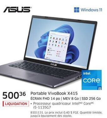 The Source Portable vivobook x415 asus offer