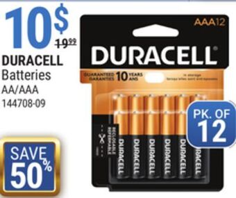 Rossy Duracell batteries aa/aaa offer