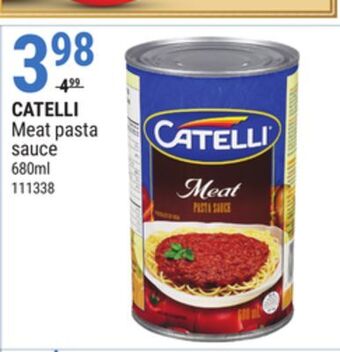 Rossy Catelli meat pasta sauce offer