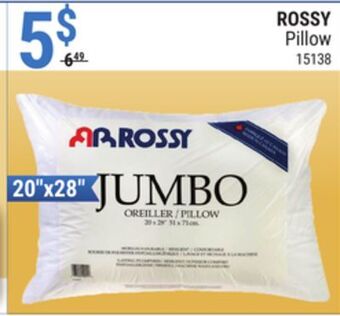 Rossy Rossy pillow offer