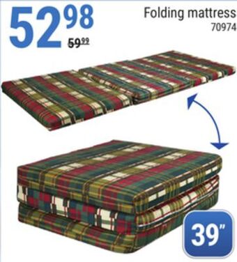 Rossy Folding mattress offer