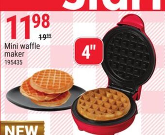 Rossy Starfrit mini waffle maker offer