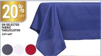 Rossy Selected fabric tablecloths offer