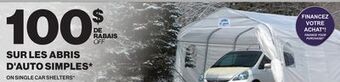 Patrick Morin On single car shelters offer