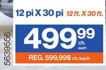 Patrick Morin Iglou single car shelter offer