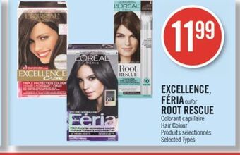 Pharmaprix Excellence, féria or root rescue hair colour offer